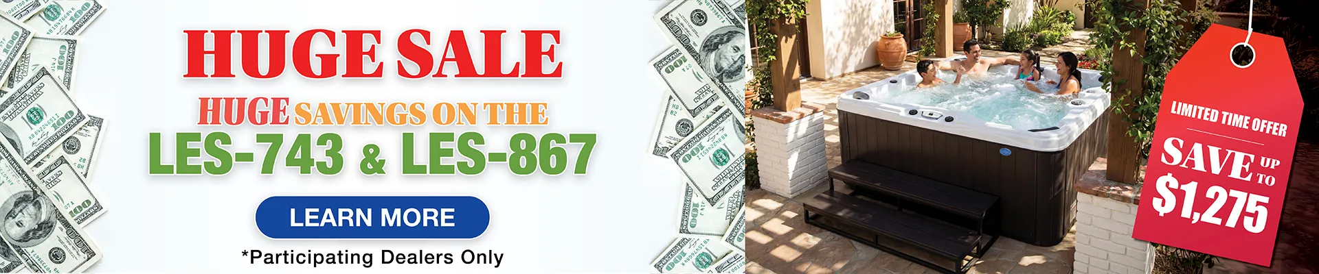 Calspas hot tub being used in a family setting - Sammamish