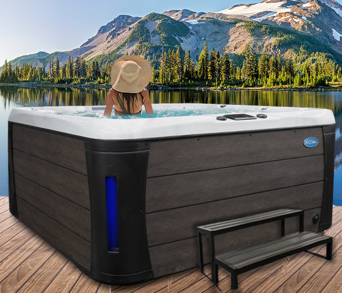 Calspas hot tub being used in a family setting - hot tubs spas for sale Sammamish